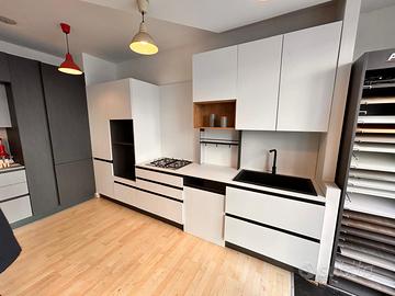 Cucina BIANCA moderna - No Elettodomestici