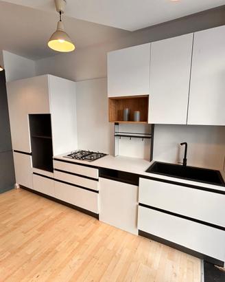 Cucina BIANCA moderna - No Elettodomestici