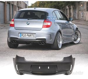 PARAURTI POSTERIORE BMW E81 E87 04-11 LOOK 1M