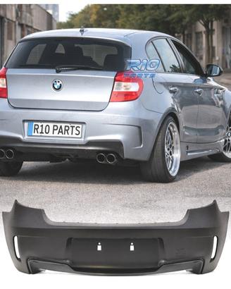 PARAURTI POSTERIORE BMW E81 E87 04-11 LOOK 1M