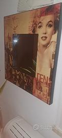 quadro a specchio Marilyn