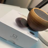 Tumbler mini cassa bluethoot in legno