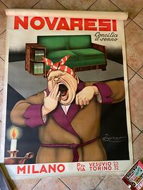 Manifesto pubblicitario Novaresi