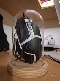 Logitech G502 HERO Special Edition (nero e bianco)