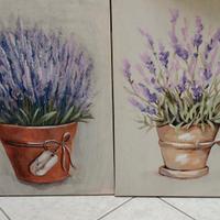 Tele su telaio in legno 