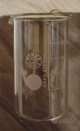 stock 5 becher graduatiin vetro borosilicato
