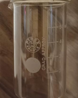 stock 5 becher graduatiin vetro borosilicato