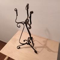 Portavaso da interno in metallo.