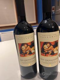 Coppia Vino san giovannino collezione tallarini