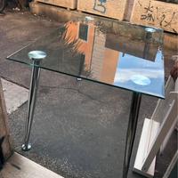 Scrivania in cristallo