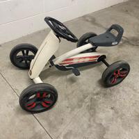 GYMAX Go Kart a Pedali con Sedile Regolabile