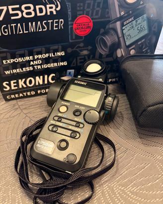 Sekonic L-758DR esposimetro professionale