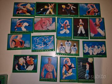 Lotto 69 Carte Dragon Ball Panini Serie Verde 
