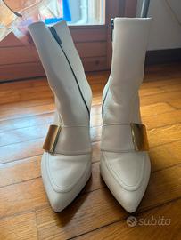 Stivali bianchi donna
