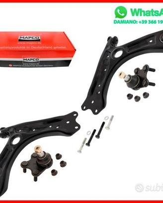 Kit 4 Bracci Anteriori Rinforzati AUDI A1 VW POLO