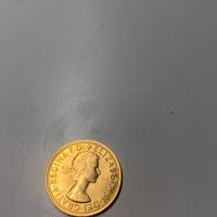 Sterlina Oro Sovereign 1967 22K 7,98g Elizabeth II