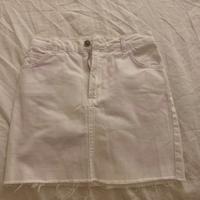 Minigonna Jeans bianca Subudued