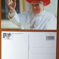 222 - CARTOLINA S.S. BENEDETTO XVI -PAPA RATZINGER