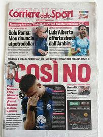Corriere Sport 11/06/2023 Inter Finale Champions