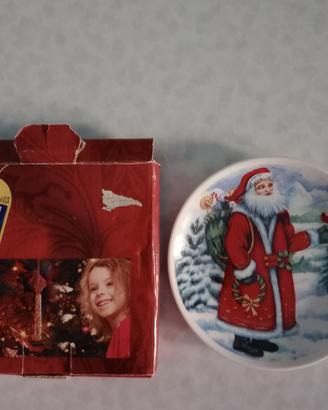 Piatto in Ceramica "Nataluna" con Babbo Natale 