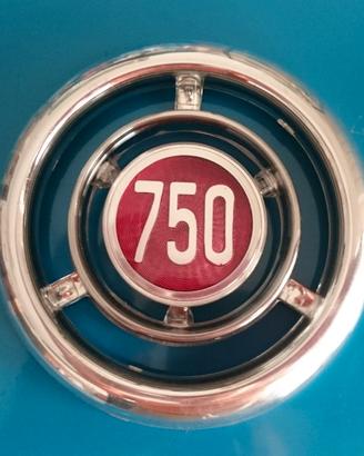 Fregio mascherina anteriore FIAT 600 (750 del 1963