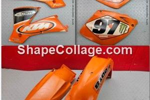 KIT PLASTICHE KTM SX 125 2003 2004 EXC 2005 2006