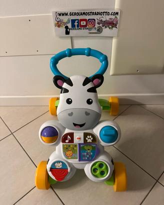 Primi Passi Fisher Price Zebra