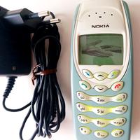 NOKIA 3410 FUNZIONANTE + BATTERIA + CARICABATTERIE