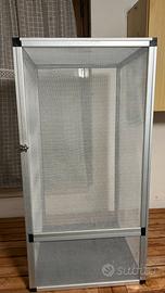 Teca in rete camaleonte/insetti 50x50x100
