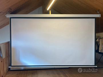 telo elettrico per proiezione 100’’ 16:9 luxscreen