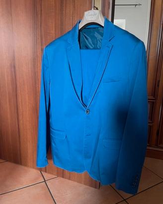 Completo blu uomo