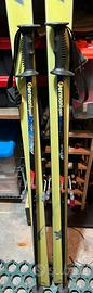 coppia sci rossignol gialli