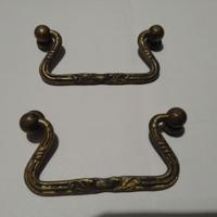 n 2 Maniglie nuove stile antico per mobili vecchi 