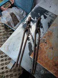 pinze da fabbro da forgia antiche 
