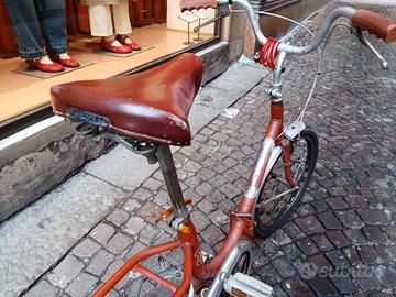 Bici pieghevole vintage stile retrò