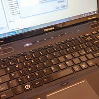 Toshiba laptop Satellite + SSD