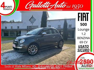 FIAT 500 1.2 69cv Lounge