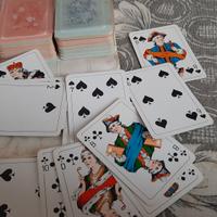 mazzo  di mini carte da  poker