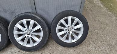 Cerchi e gomme seat leon 16 pollici