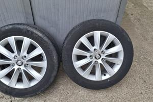 Cerchi e gomme seat leon 16 pollici