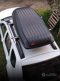 Box auto da tetto portasci/portatutto