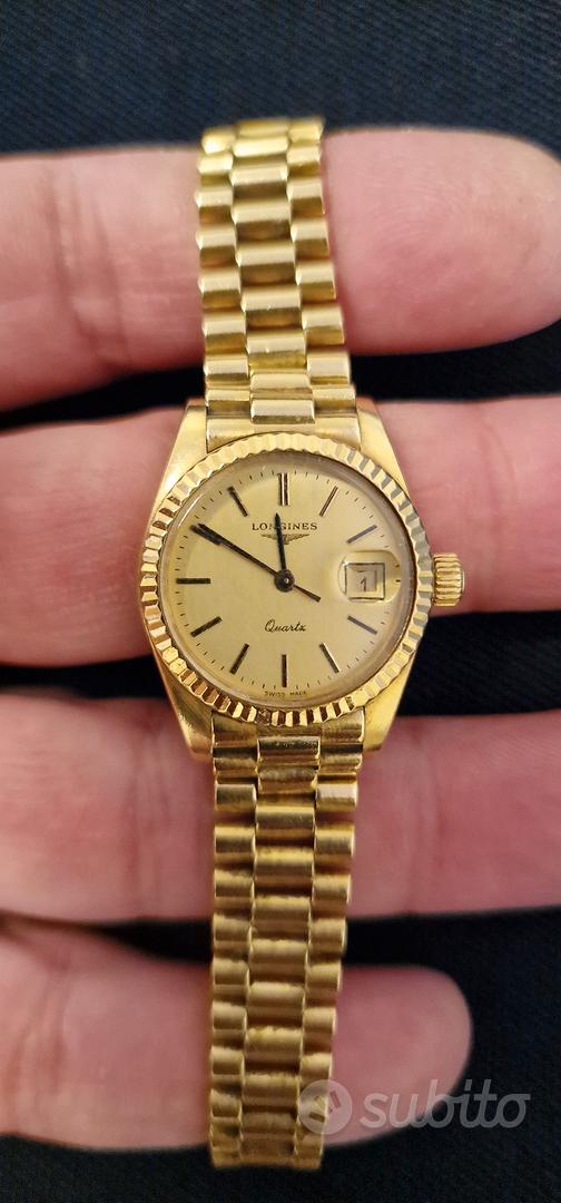 Orologio longines oro on sale donna