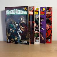 My Hero Academia Vol.6-10 Lotto Manga Star Comics