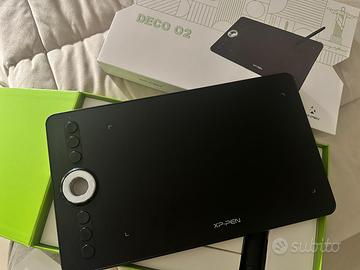 XP-PEN Tavoletta Grafica Deco 02  Penna 8192 liv