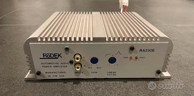 Rodek RA250e amplificatore 2 canali old school USA