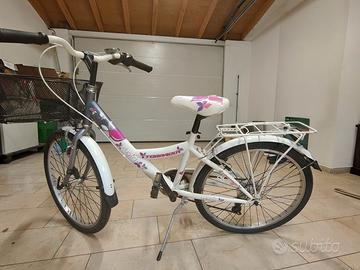 Bicicletta da ragazzina misura 24