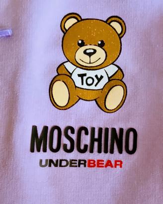 Pantaloncini unisex"Moschino" tg.M lilla.Nuovi. 