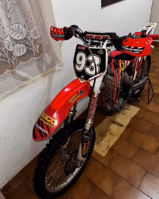 Honda crf 450 da competizione