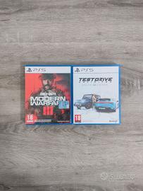 Test drive + Cod PS5 