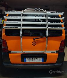 Portabici per Mercedes Classe V Vito W638